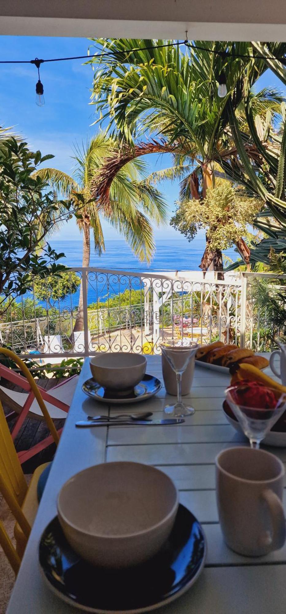 La Boheme, Residence De 5 Appartements Avec Piscine, Vue Ocean, Petite Ile エクステリア 写真