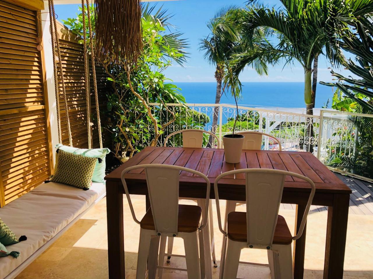La Boheme, Residence De 5 Appartements Avec Piscine, Vue Ocean, Petite Ile エクステリア 写真