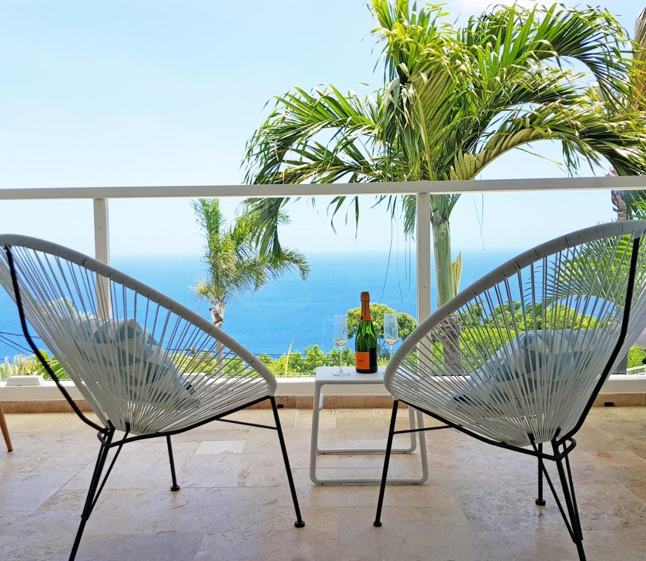 La Boheme, Residence De 5 Appartements Avec Piscine, Vue Ocean, Petite Ile エクステリア 写真