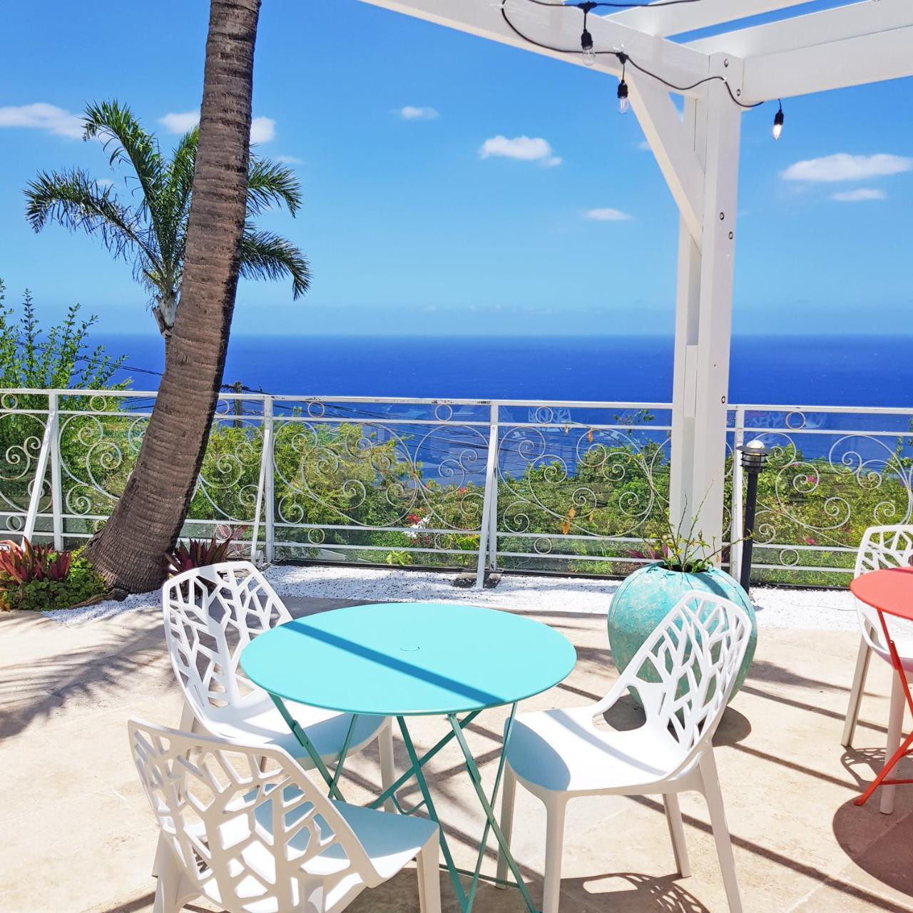 La Boheme, Residence De 5 Appartements Avec Piscine, Vue Ocean, Petite Ile エクステリア 写真