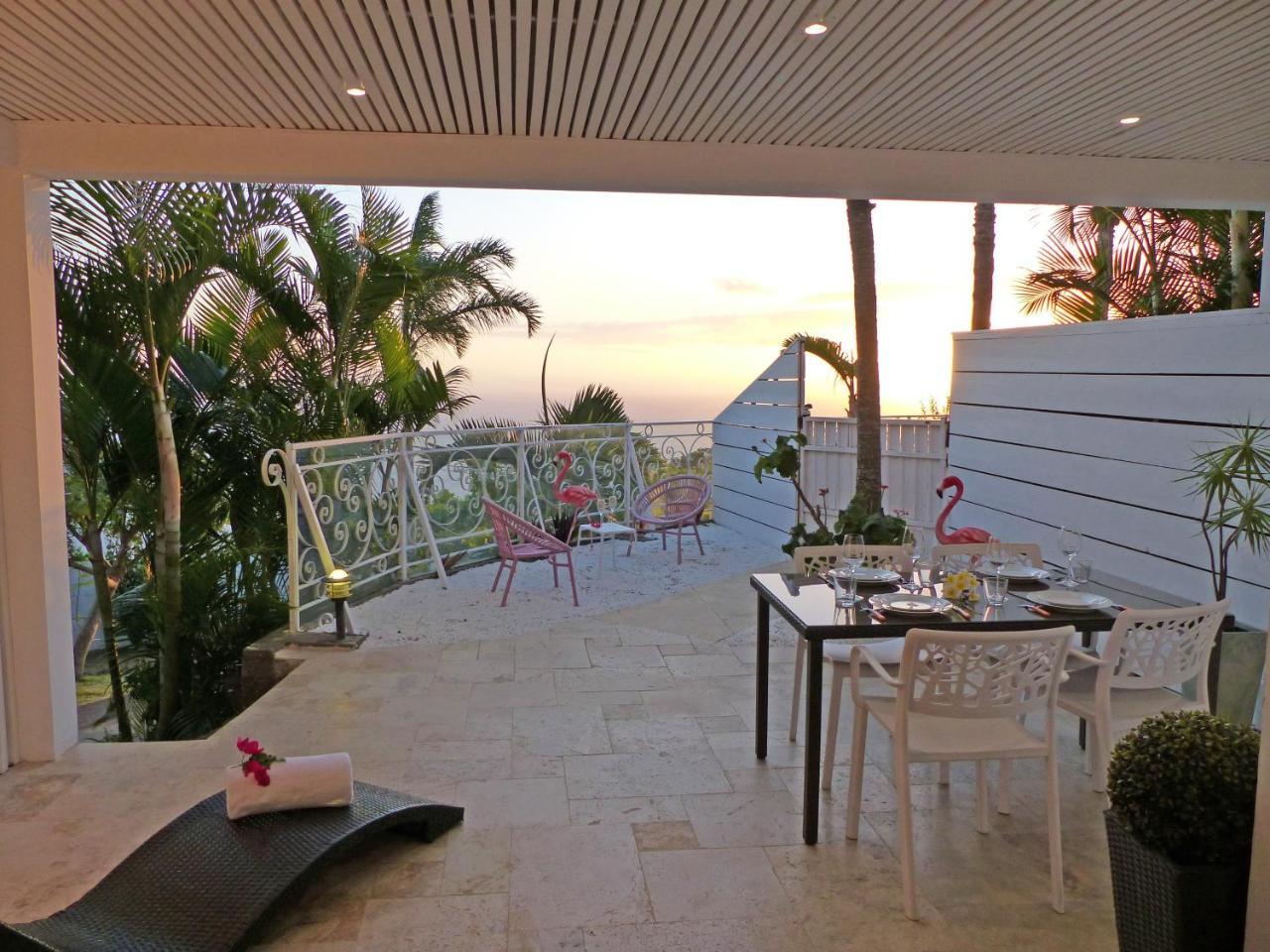 La Boheme, Residence De 5 Appartements Avec Piscine, Vue Ocean, Petite Ile エクステリア 写真