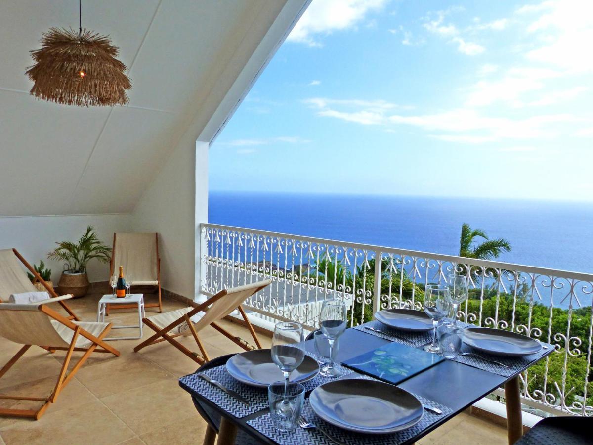 La Boheme, Residence De 5 Appartements Avec Piscine, Vue Ocean, Petite Ile エクステリア 写真