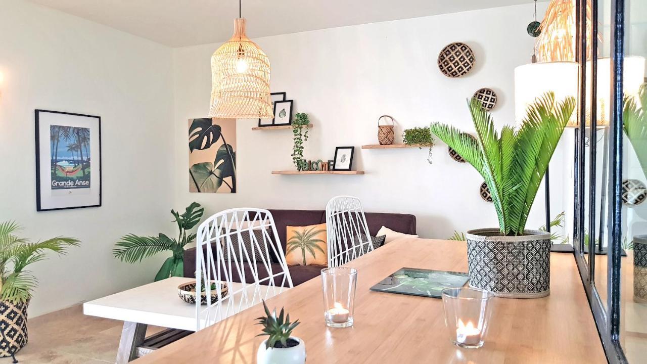 La Boheme, Residence De 5 Appartements Avec Piscine, Vue Ocean, Petite Ile エクステリア 写真